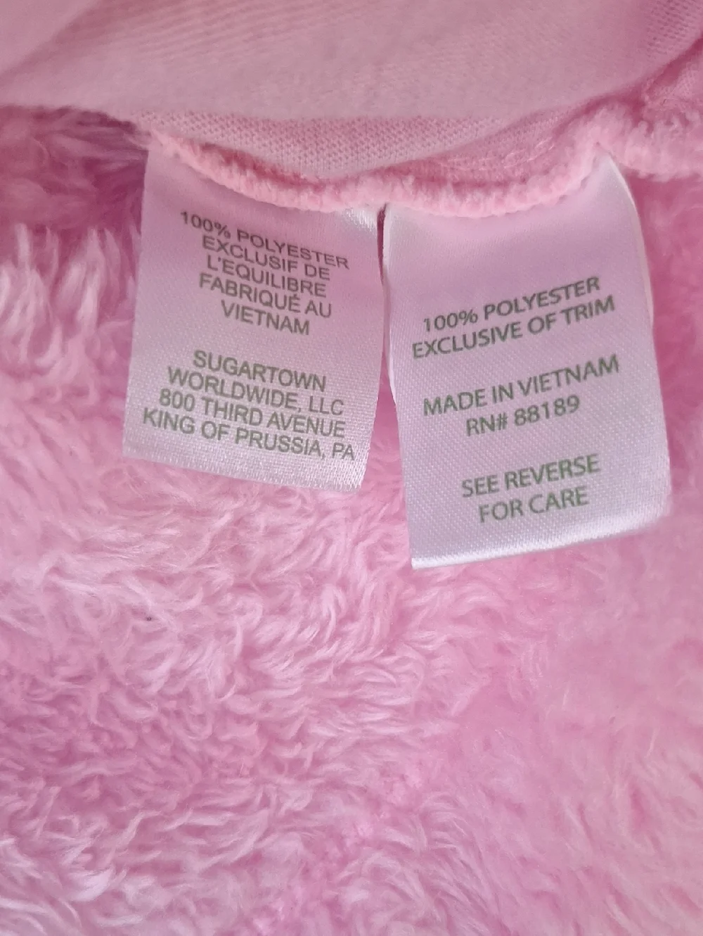 Lilly Pulitzer Girls' Cozy Pink Sherpa Full Zip Pockets Jacket Size L 8-10